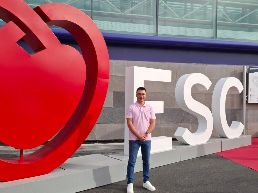 Dr Milan Gluhovic isprd ESC logo-a