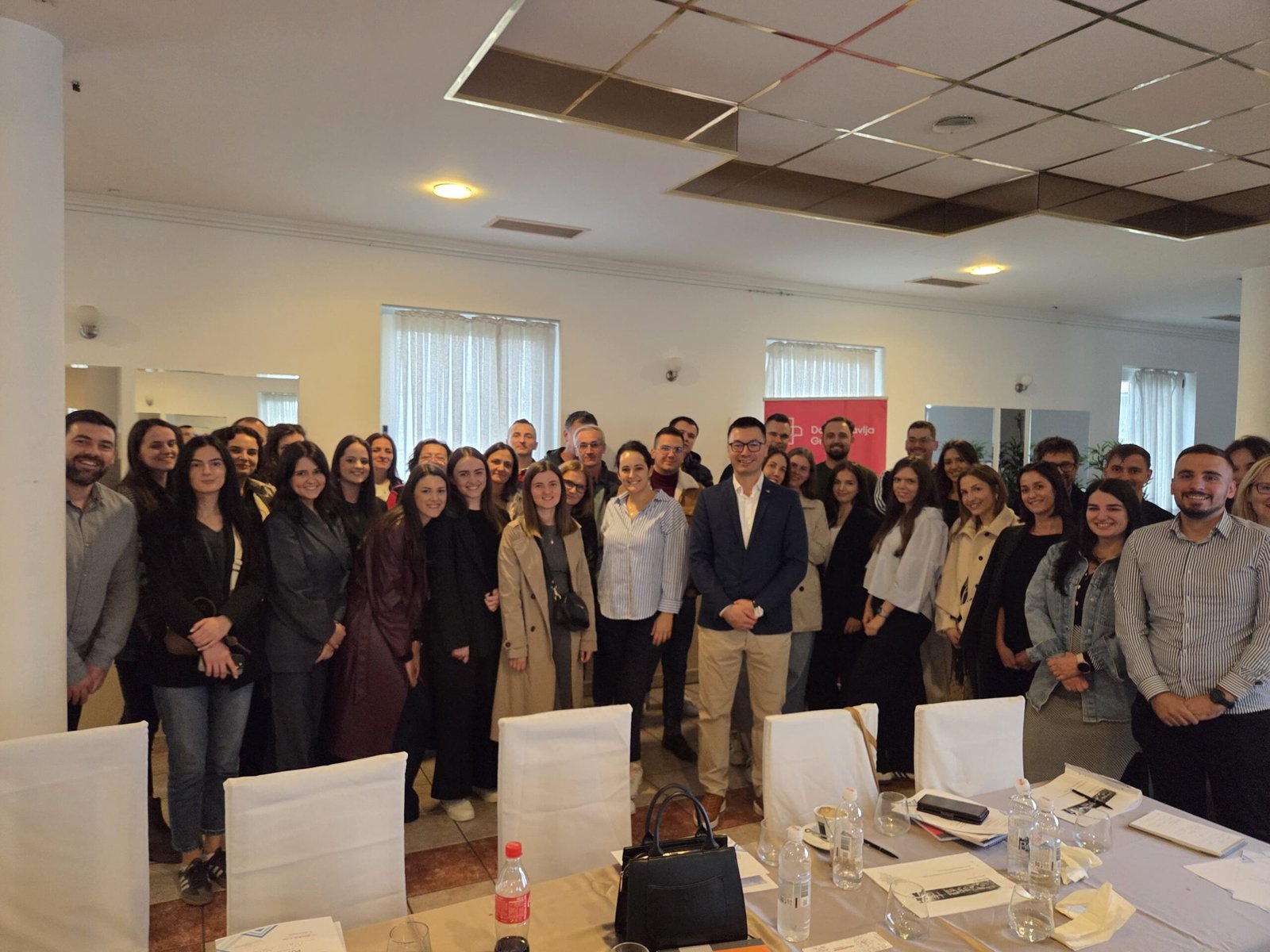 Svi učesnici škole ehokardiografije DZ Grude sa dr Milanom Gluhovićem