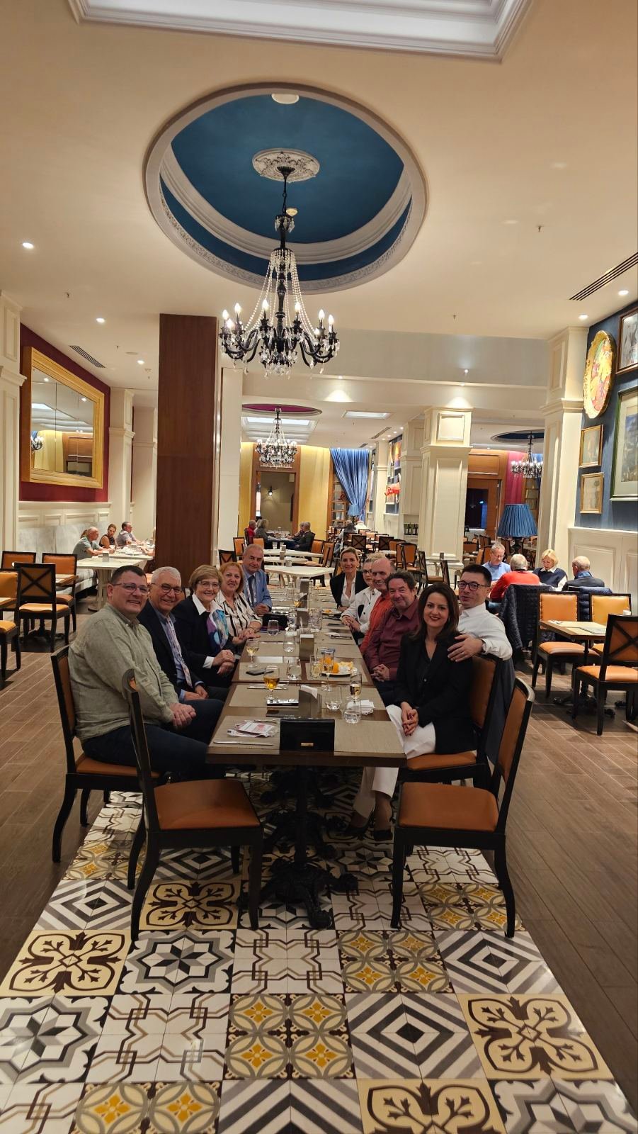 Dr Gluhovic na neformalnoj večeri na kongresu kardiologa u Antaliji