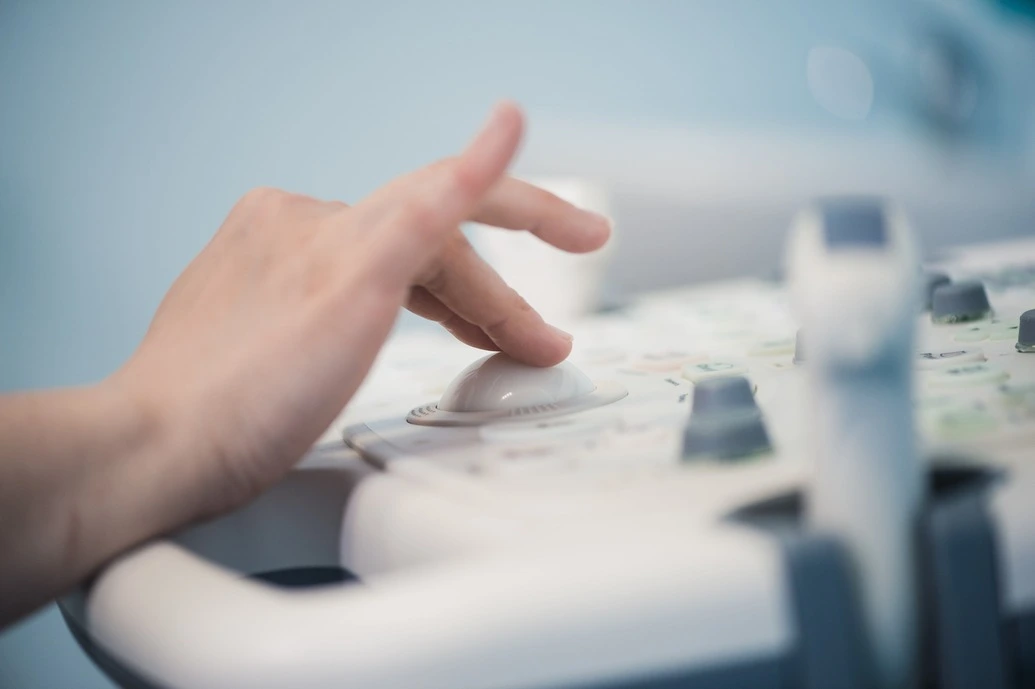 Priprema za ultrazvuk srca ilustracija